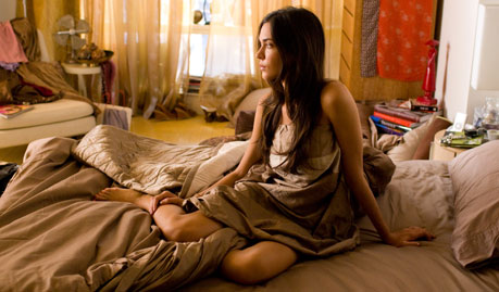 Odette Yustman scene in The Unborn