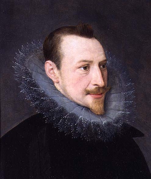 Portrait of Edmund Spenser by an unknown artist