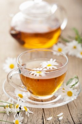Herbal teas are known to have a soothing and calming effect.