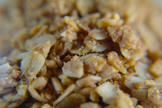 This granola is made with almonds and walnuts which contain omega-3 fatty acids, essential for good heart health.