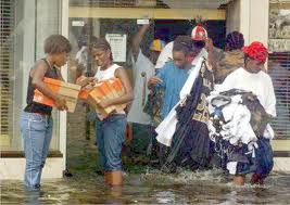 During the Katrina disaster in New Orleans, many people resorted to the lowest common denominator, stealing and performing other illegal acts.