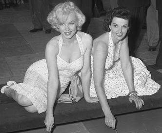 Marilyn Monroe and Jane Russell