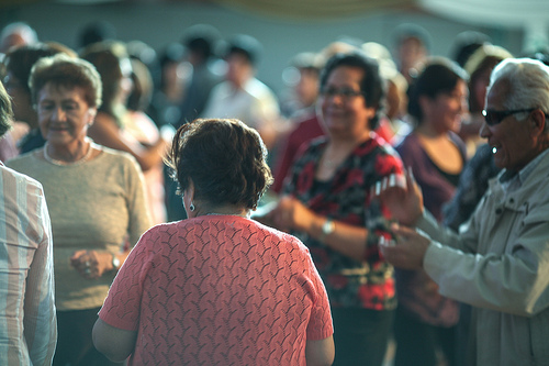 Dancing is both a social and physical activity that older adults can enjoy.