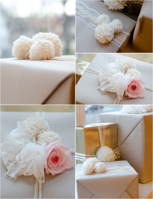 Go the extra mile by taking the time to creatively wrap your gift.