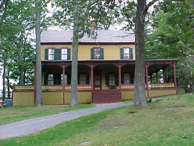 Grant's final residence in Mt. McGregor.