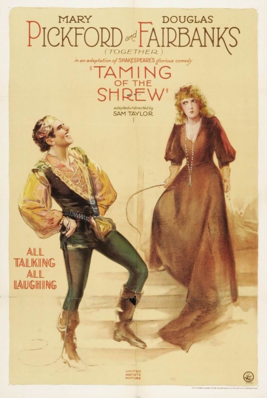 The Taming of the Shrew (1929) poster