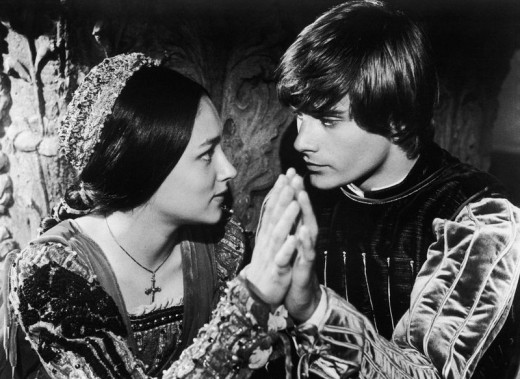 Olivia Hussey and Leonard Whiting in Romeo and Juliet (1968)
