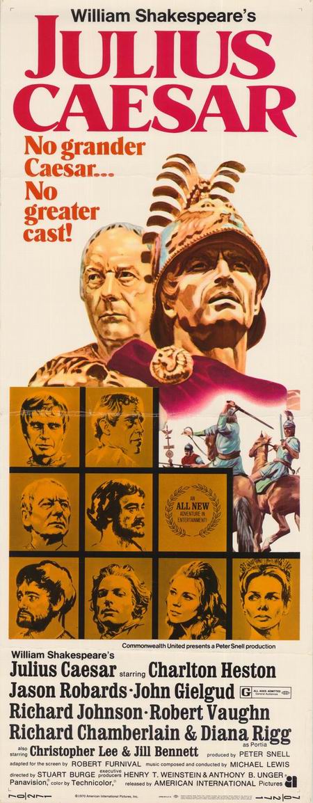 Julius Caesar (1970) poster