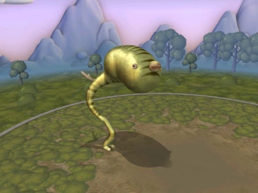 Creature i personally made in spore:P so hideous yet beautiful :)