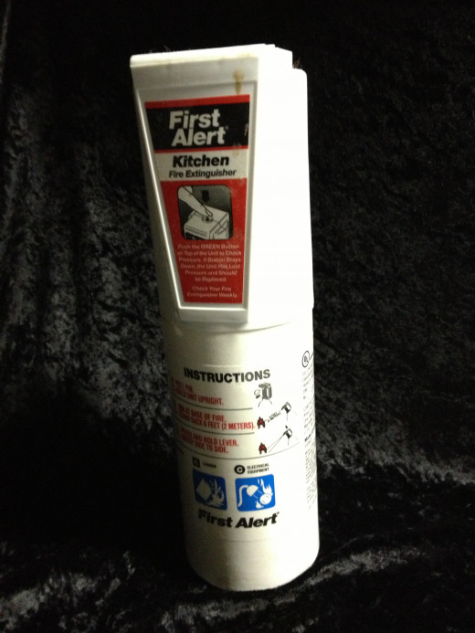 Fire extinguisher, better safe then sorry