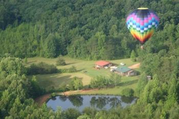 See the North Georgia Mountains from a balloon!