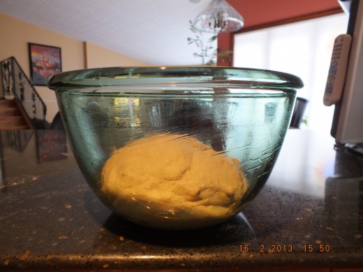 Okay, now the yeast does all the work!