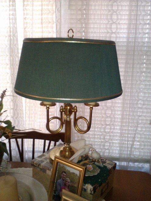 Change a lampshade and you can change the personality of the lamp, and the room.