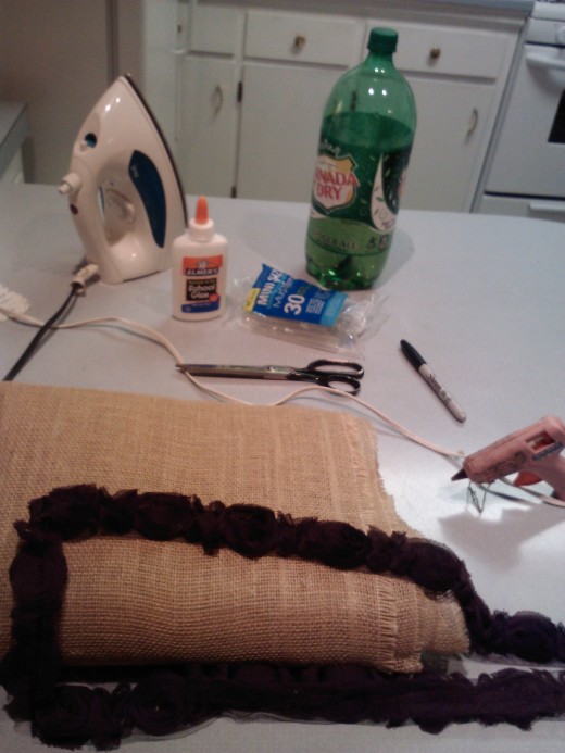 A few supplies is all it takes to complete the recovering process.
