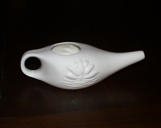 A neti pot can be a big help when you are stuffed up. Some say it even helps you get over a cold faster.