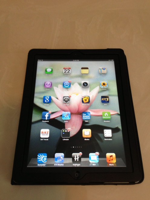 I love my iPad 2.  It goes everywhere!