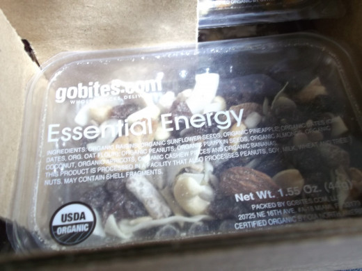 A GoBites snack - Essential Energy.