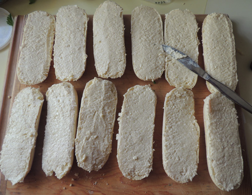 spread it evenly across surface