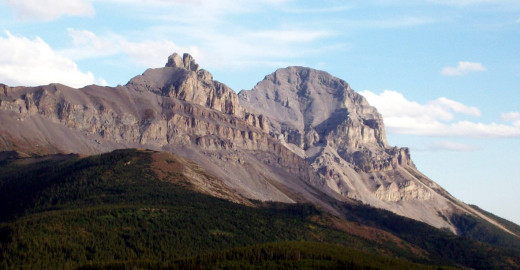 Back Side of Crowsnest Mouintain