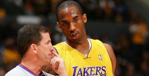 Donaghy was one of the referees who called Game Six of the Lakers and Kings 2002 Western Conferance Finals.  He later testified that they made up calls to help LA win.