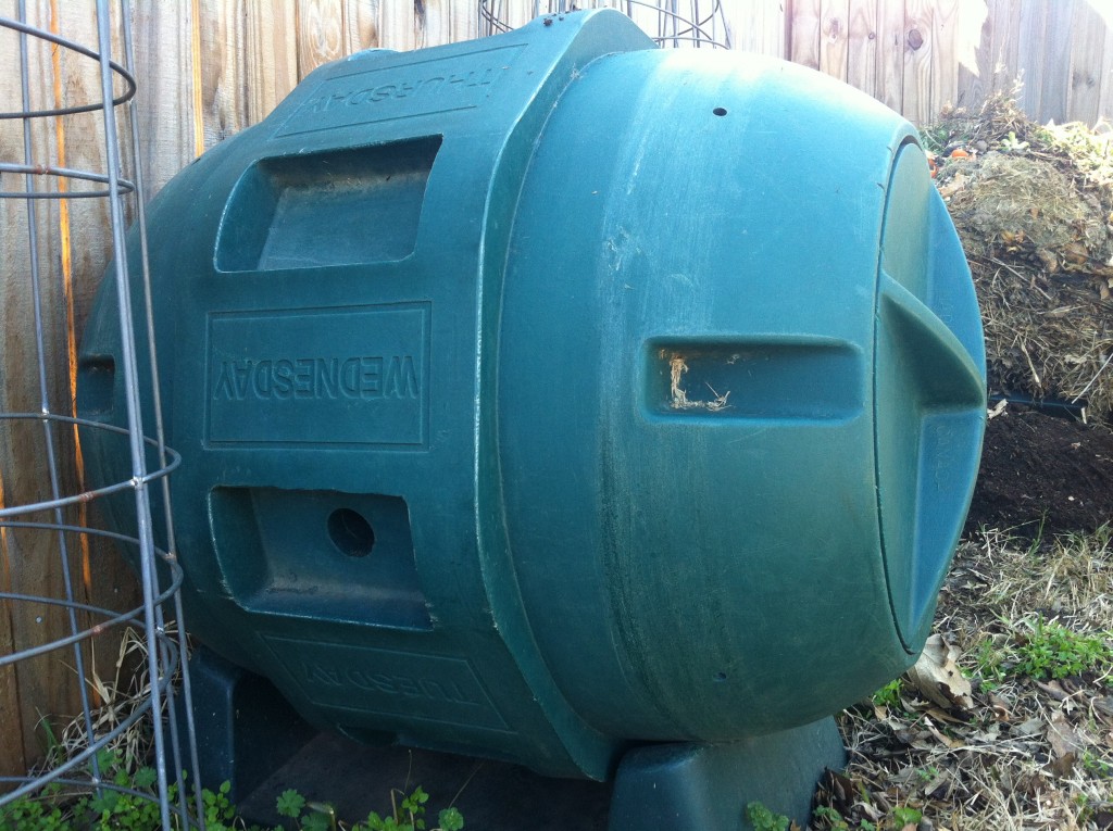 How to Make Compost Fast Use a Compost Tumbler