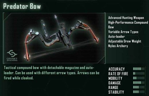 Prophet will get the Predator Bow very shortly after the start of Chapter 1