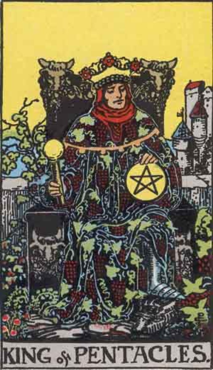 Court Cards King Of Pentacles Exemplore