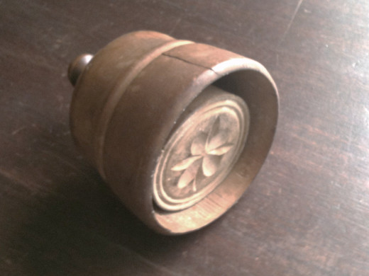 19th Century Wooden Butter Mold 