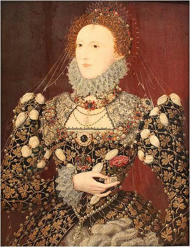 Queen Elizabeth I - victim of Blarney Castle's Laird, Dermot McCarthy's "blarney"