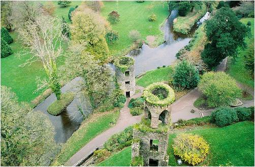 View from the top of Blarney Castle