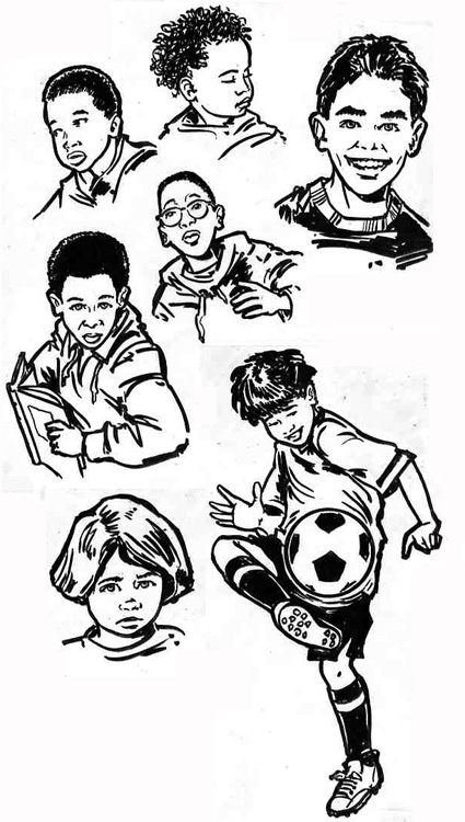 People are a terrific source for drawing ideas,