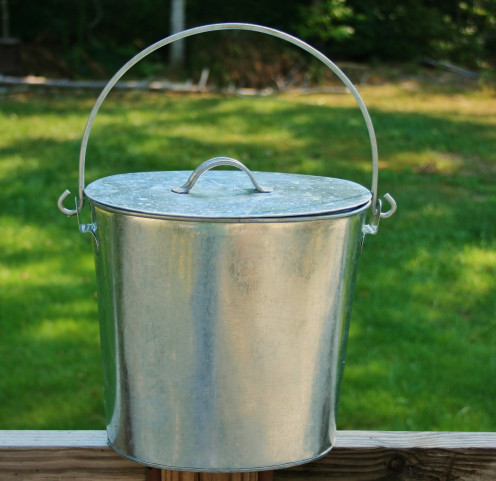 For  home composters, making potting soil can be as simple as combining soil with screened compost & pasteurizing it.