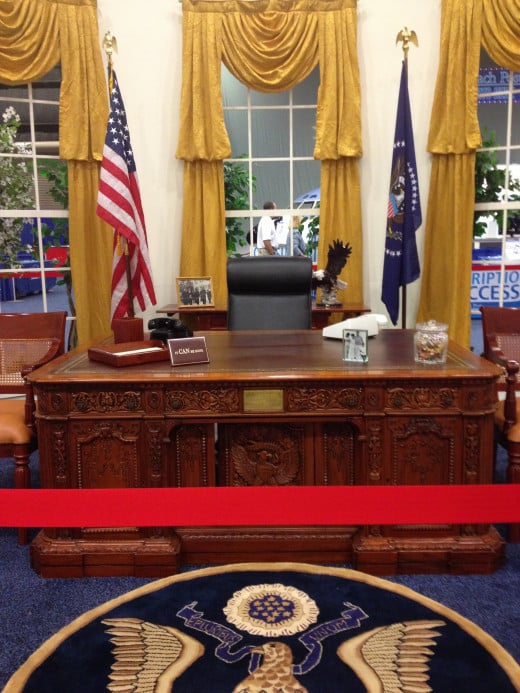 The Oval Office. 