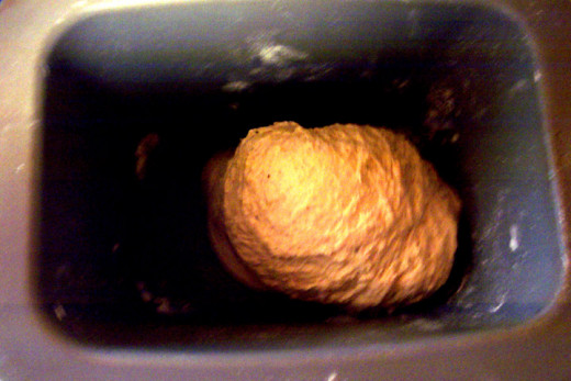 Same dough made up in a bread maker. Simply remove and make rolls when the breadmaker is done with it.  Again, go for the baby's butt consistency.  Works every time.