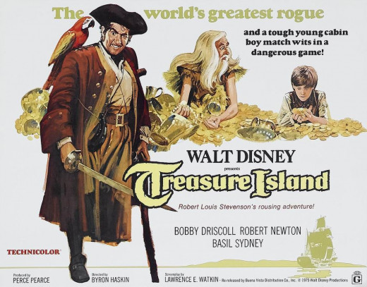 Treasure Island (1950) poster