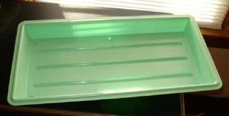 A good quality watering tray is a good investment if you have a lot of plants.  