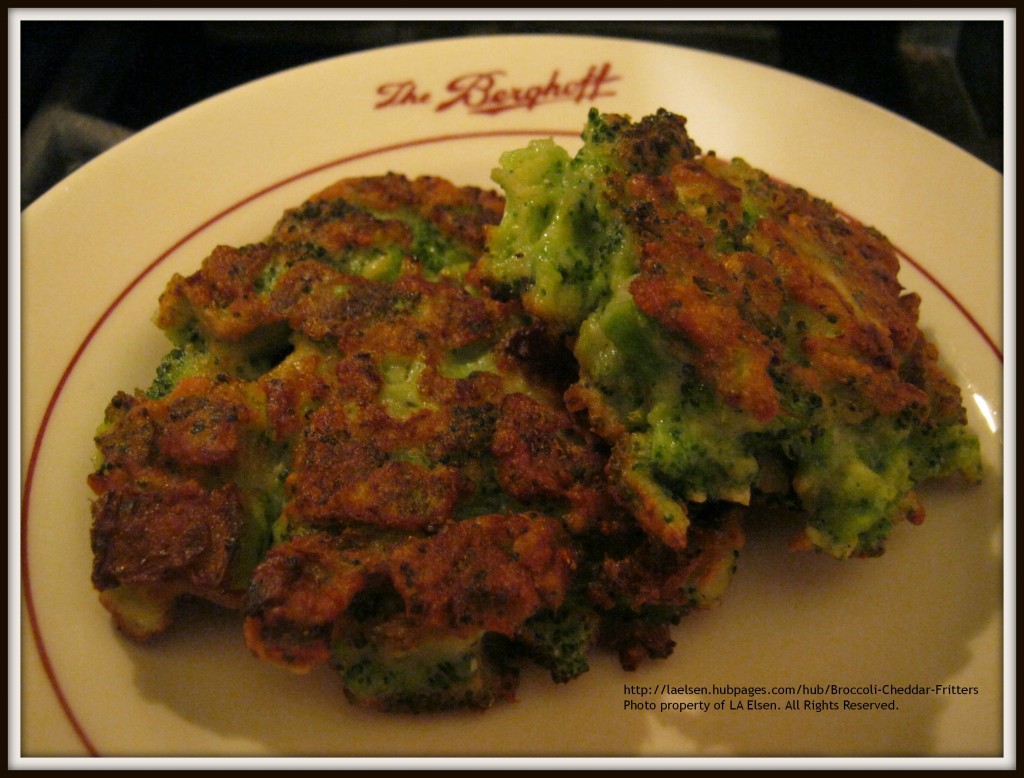 Broccoli Cheddar Fritters