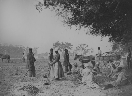 African-Americans working in the North actually earned a wage, but as a result of deductions, they basically lived more or less like slaves. It became known as 'wage slavery.'