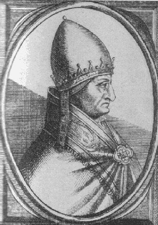 Anonymous portrait of Pope Gregory X