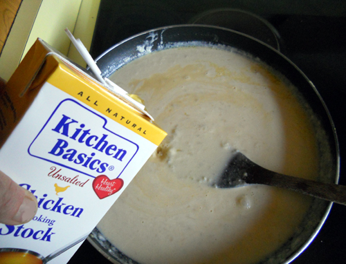 don't be afraid to thin sauce with a lil chicken stock if needed!