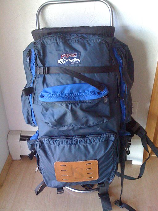 Dave's JanSport pack was much like this, except that his was brown.