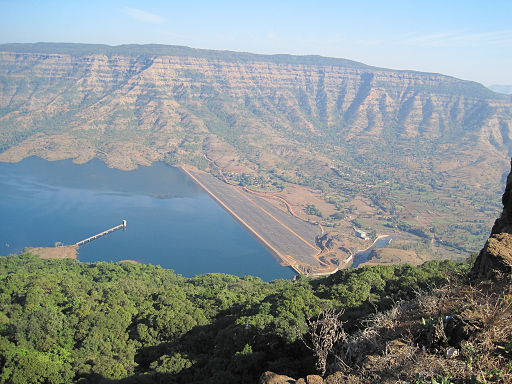 Balakwadi dam's view from Kate's Point
