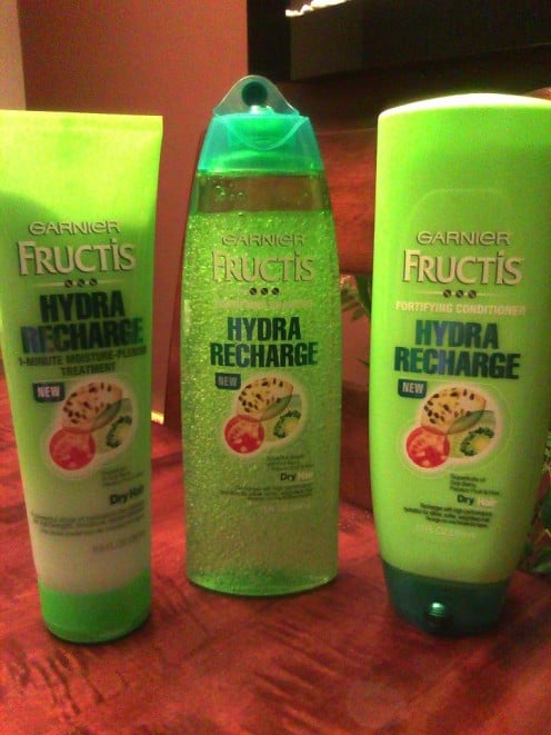 Garnier Fructis Hydra Recharge Product Line for Dry Hair