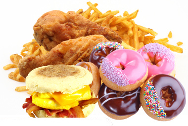 Try and avoid these kinds of foods - or at least only eat them in moderation.