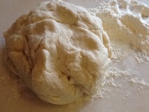 Hand Rolled Tortilla Dough