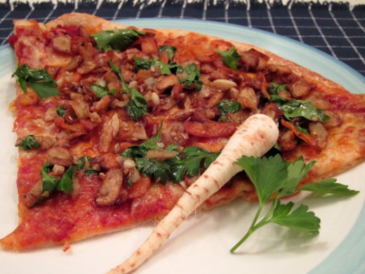 Parsley Root Parsley Pizza