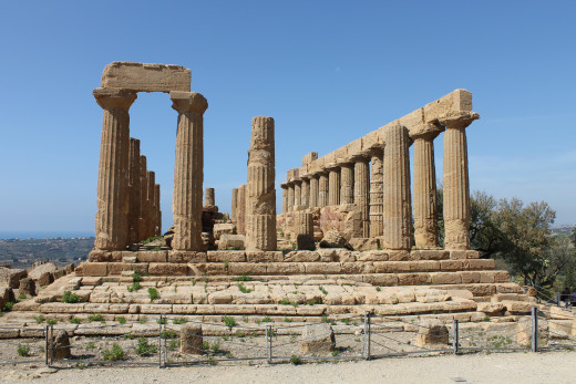 2500 years old . . . Valley of the Temples, Agrigento, Sicily