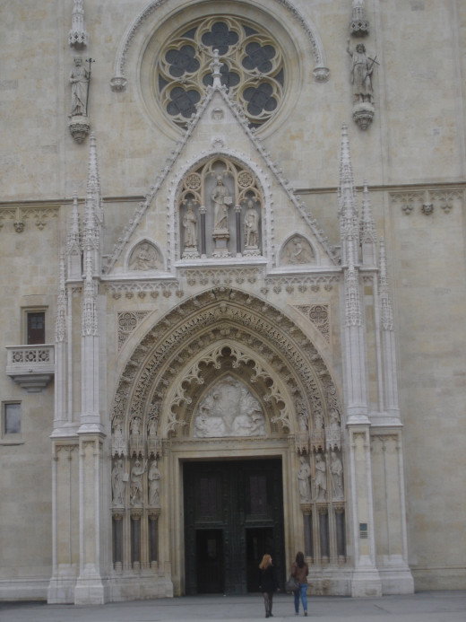 Captol Katedrala Zagreb Croatia 