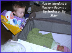 How to Introduce a Baby to a Big Brother or Big Sister