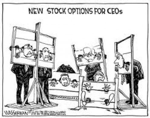 Stock options profit